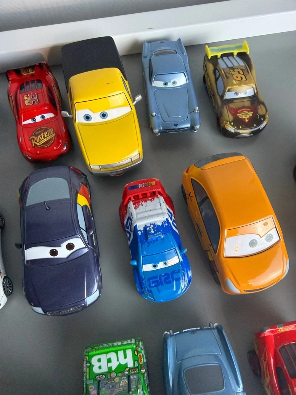 Disney Pixar Cars Diecast Lot of 20 - Rare Mater The Greater & Stunt Pitty &more